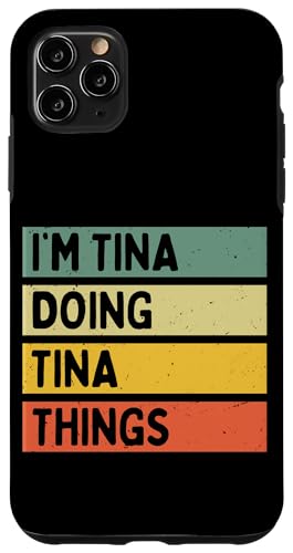 I'm Tina Doing Tina Things �ʔ������� �X�}�z�P�[�X iPhone 11 Pro Max �p