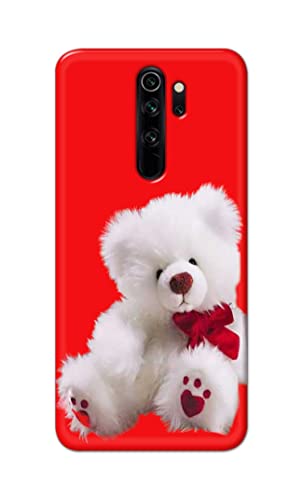 Image of PRINTFIDAA Teddy Bear Love Romantic Valentines Day Dumbo Printed Designer Hard Back Case Cover for Xiaomi Redmi Note 8 Pro -(RP) MVN1001