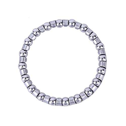 DINGGUANGHE-CUP Bicycle Bike 4mm 20 Balls Headset Caged Ball Bearing Race Cycling Bearings Accessories (Color : 1 pc)