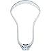 StringKing Men's Mark 2F Stiff Faceoff Unstrung Lacrosse Head (White)