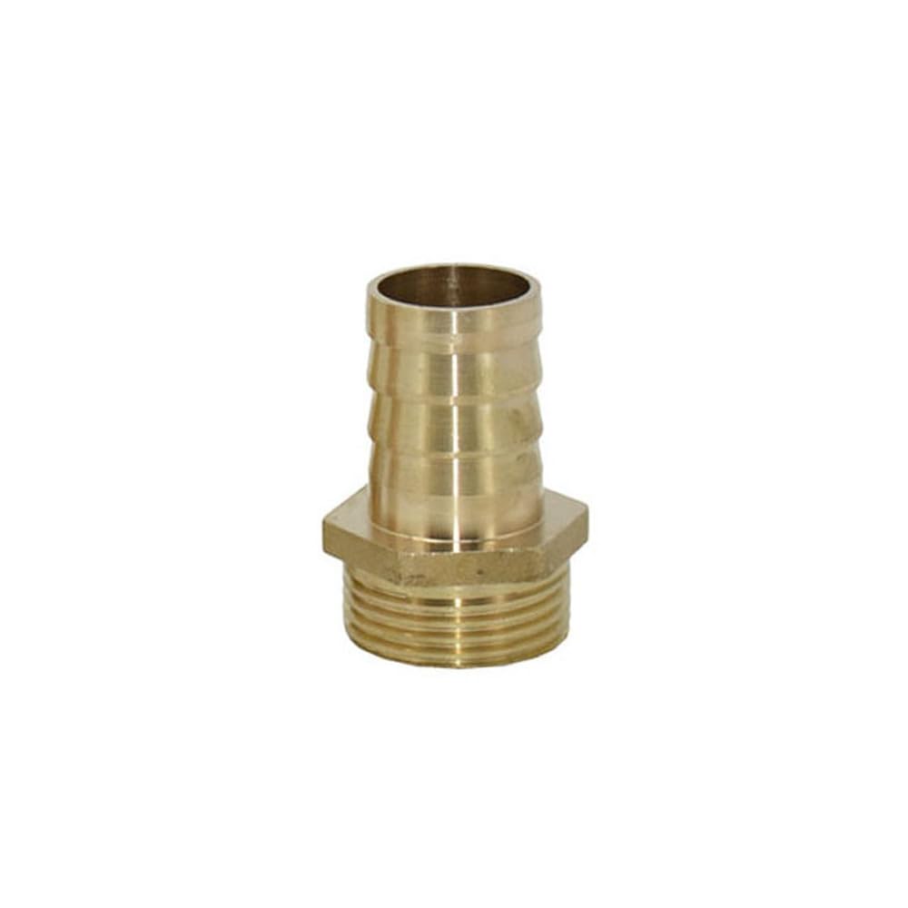 Connettore maschio per tubo flessibile da 16 mm, 19 mm, 25 mm, 32 mm a 1" in ottone DN15 DN20 DN25, raccordo per tubo da giardino, 25 mm