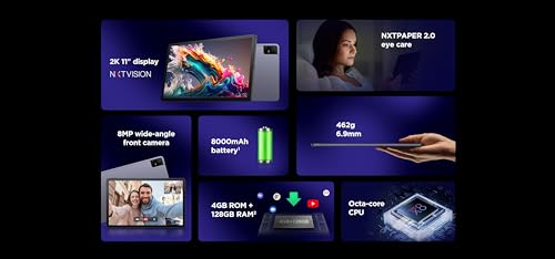 TCL NXTPAPER 11 Dark Gray 4Go/128Go