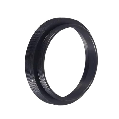 Adaptador de telescopio T a T2 con anillo M42 a M48 y rosca macho astronómica