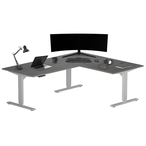Image of Progressive Desk 72 inchx60 inch L Shaped, Height Adjustable, Corner Standing Desk
