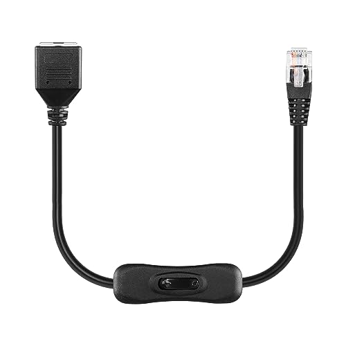 Cavo Di Estensione Telefonico RJ12 6P6C Con Interruttore - 1,5 Metri Maschio/Femmina | Per Telefoni Fissi E Fax - Foto 2