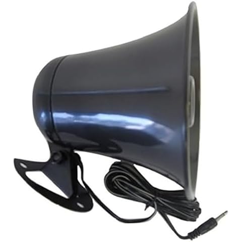 PA Audio Speaker Weatherproof 12 Watt 8 Ohm (Horn Black) by Workman Cover