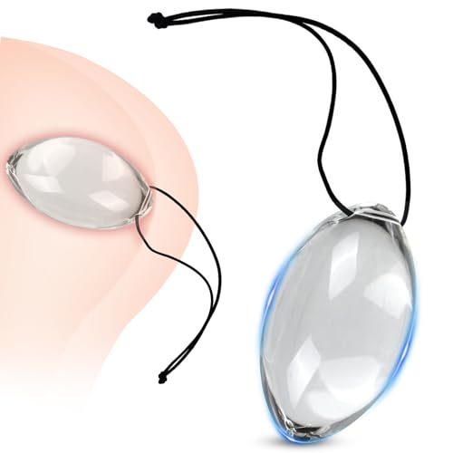 BDSMLOVE Glas Anal Plug für Frauen Männer,Exquisiter Buttplug Analplug+groß,Riesene Analspielzeuge Prostata Stimulation Analdildo erotisches Plugs Sexspielzeug für Paare extrem sex (L)