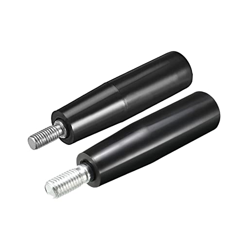 QUARKZMAN Volant rotatif Machine Poignée M10 et M12 Mâle Fileté Tige pour Fraiseuse Machine