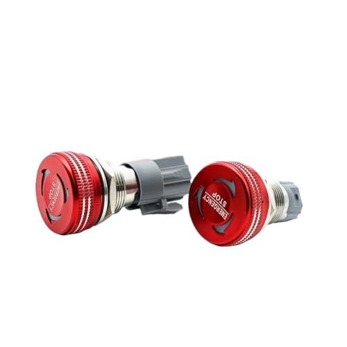 Bouton d'arrêt d'urgence 16mm pour sécuriser l'alimentation basse tension