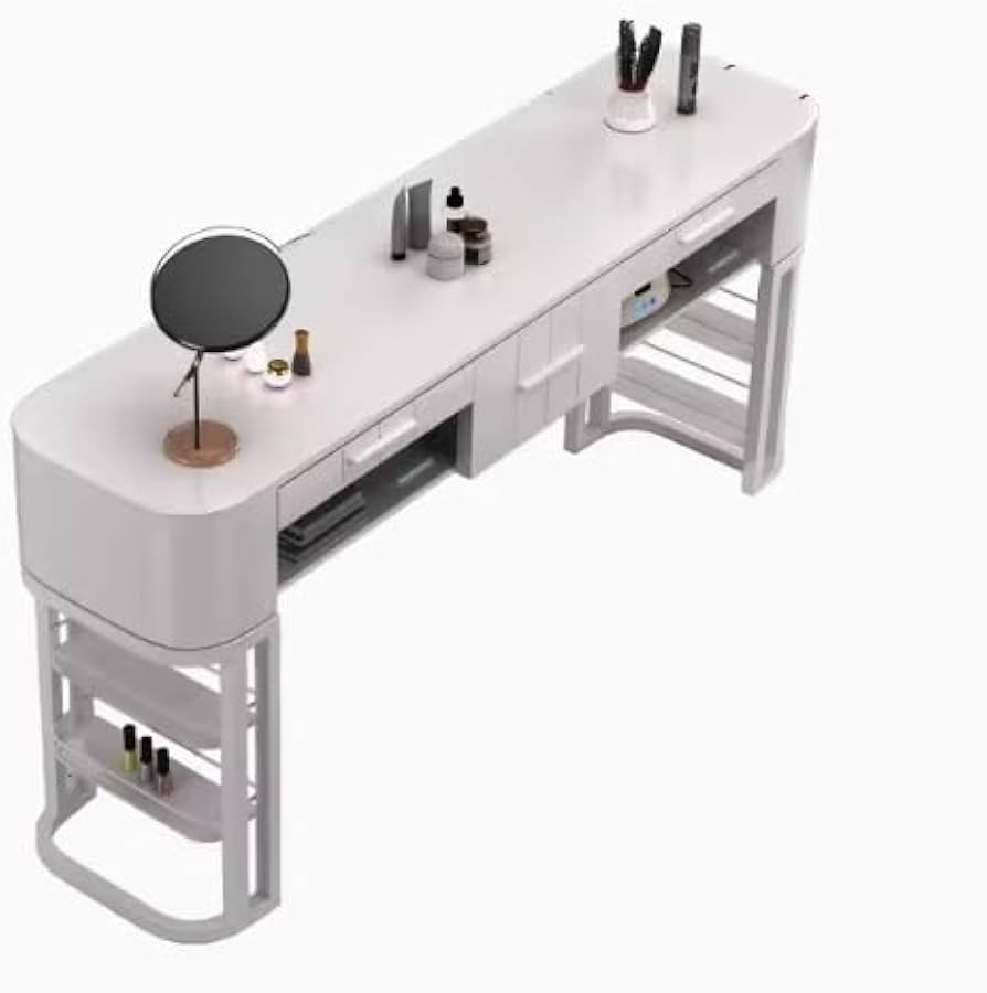 Amazon.co.jp: AIYI HOME ネイルテーブルセット ネイルデスク 大理石天