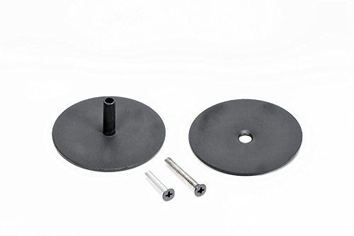 Hole Cover | Removed Lockset Filler Plate | Door Knob Cover Plate | 2 5/8 | Tuff Strike | Prime Coat #TOP5