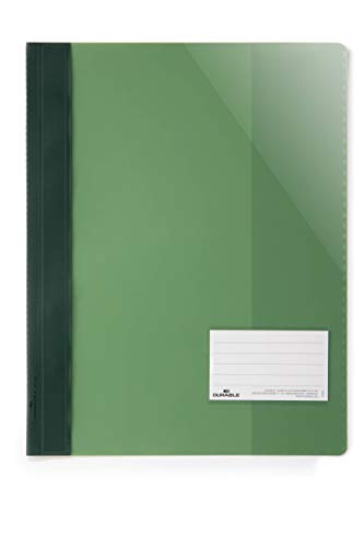 Durable Sichthefter für Din A4, Überbreite, grün, 25er...
