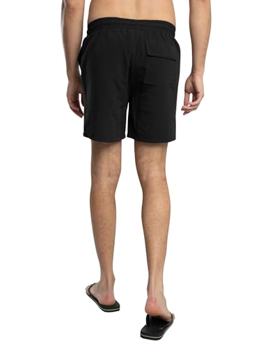 Sergio Tacchini Men's Cordosa Swim Shorts, Black3