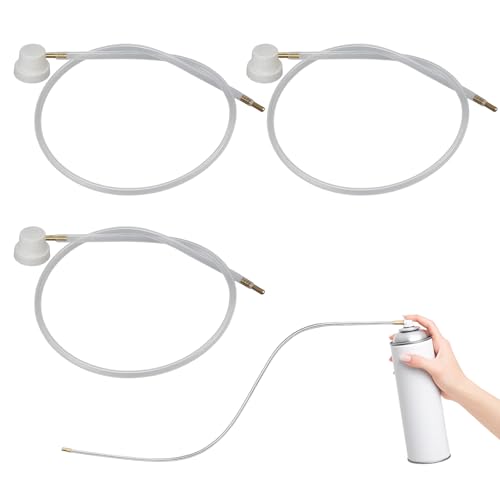 LQDXZQ 3 Pack Spray Can Nozzle Extension, Universal Spray Paint Nozzles for Cans - Precise Spraying & Extended Reach, Leak-Proof Fit Spray Can Nozzle for DIY Crafts