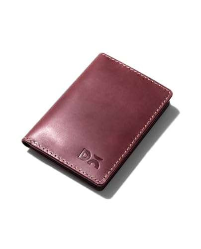 Image of DailyObjects Scarlet Red Log Bi-Fold Leather Wallet