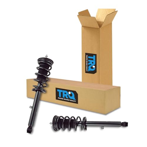 Image of TRQ Front Strut and Spring Assembly Set Loaded Pre-Assembled Coil Spring | For 06-13 Lexus IS250 RWD Non Sport 06-09 IS350 RWD Non Sport 11-13 IS350 2010