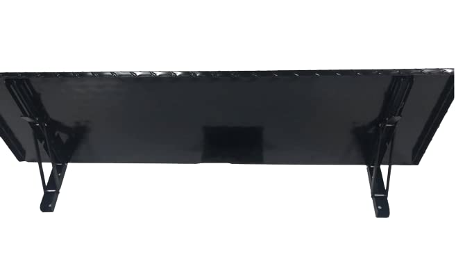 Lexington 540 Folding Shelf Diamond plate - BLACK