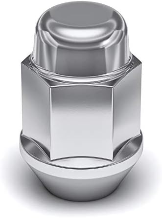White Knight 1707S-20AM 12mm x 1.50 Thread Size Chrome Bulge Acorn Lug Nut, 20-Pack — view 8