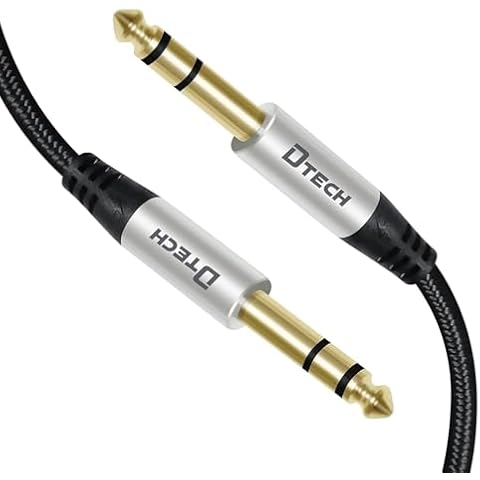 DTech 1/4 Instrument Cable for Audio Cover
