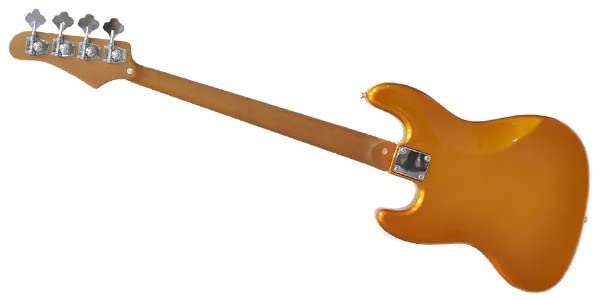 【左用】プレイテック/PlayTech ゴールド ジャズベース　エレキベース Amazon | PLAYTECH (プレイテック) エレキベース ジャズベースタイプ