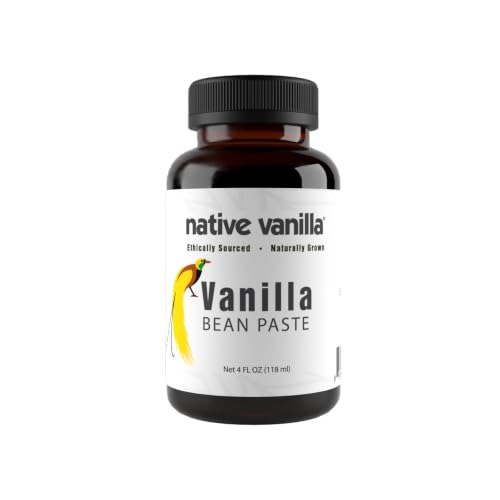 Pure Vanilla Bean Paste - 4 oz - No Added Sugar - Native Vanilla