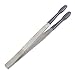 PRECISE CANADA: Tweezers Rubber Coated PVC Soft Non MARRING Flat Tips LAB Hobby Bead Craft Tools
