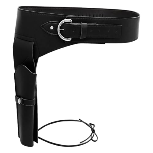 Cinturón ajustable para pistola occidental Hperu con holster de ajuste rápido 2
