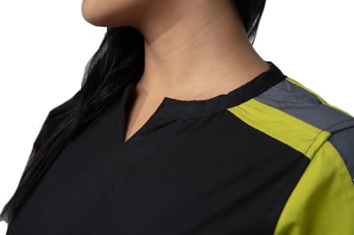Image of UNIFORM CRAFT Female Scrub Suit Designer DSDX04 - Ideal for Doctors, Dentists and Healthcare Professionals