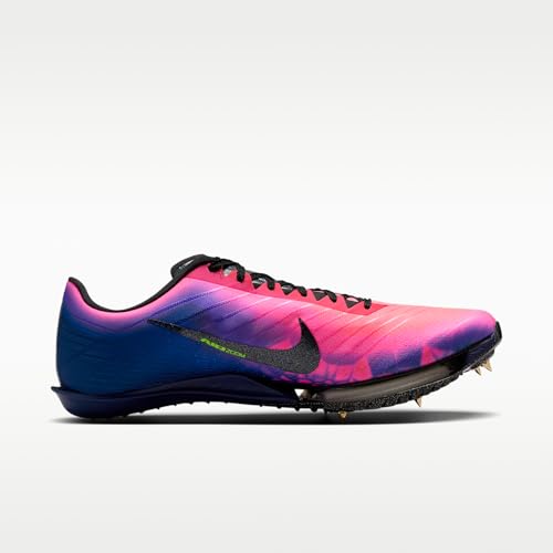 Image of Nike Maxfly 2 Track & Field Sprinting Spikes (Fierce Purple /Flash Crimson /Pink Blast /Black) Size 7