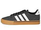 adidas Men's Daily 4.0, Black/White/Gum, 10.5
