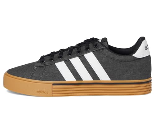 adidas Men's Daily 4.0, Black/White/Gum, 10.5