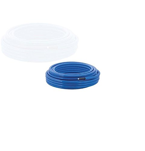 Geberit Mepla - Tubo redondo precintado (26 x 25 m, 10 mm), color azul