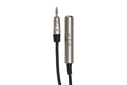 Cable Adaptador de Auriculares Hosa HXSM-005, 5 pies miniatura 3