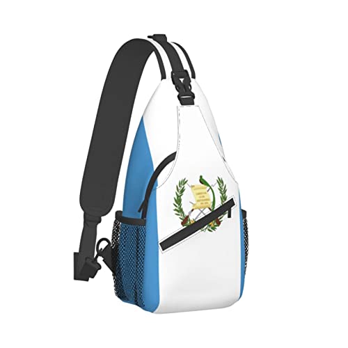 Mochila de bandolera Guatemala negra unisex miniatura 3
