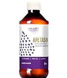 Apetasin Blended Multivitamin Appetite Booster Weight Gain Stimulant Food Booster for Underweight Adults Kids Elderly L-Lysine B1 B2 B3 B5 B6 B12 Omega 3 Cilantro Ginger Herbal Hunger activators