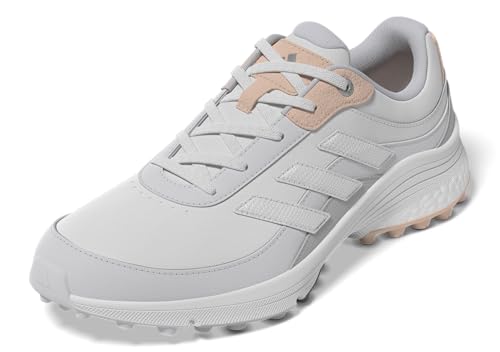 Image of adidas Womens Zoysia Spikeless Golf Sneakers Shoes - White