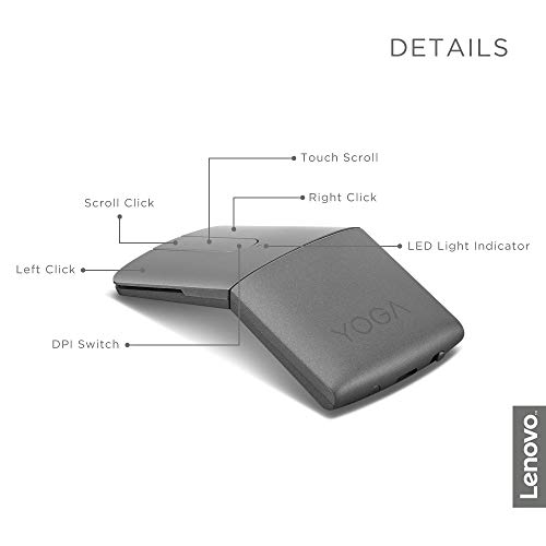 Image of Lenovo Bluetooth, USB Yoga Mouse with Laser Presenter