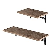 Amazon｜HASONA ウォールシェルフ 壁掛け棚 防水 防カビ 2個
