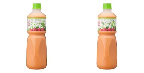 ケンコーマヨネーズ ディライトドレッシング フレンチ(赤) 1L×2本 常温(まとめ買い) (Vandroロゴ付包装・INDEXBOX)
