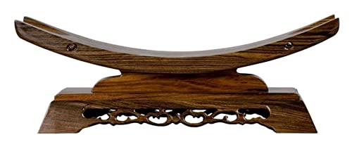 Dogggy Soporte de Espada Sartén Sword Forma Samurai de Madera Espada Pantalla Soporte de...