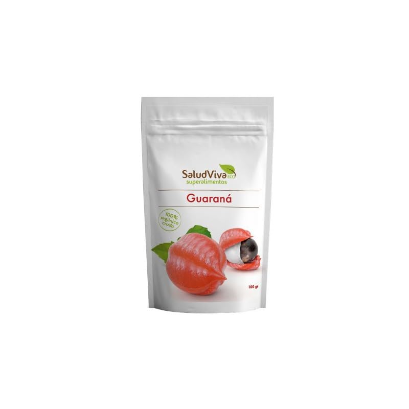 Guaraná en Polvo Bio 100g | Energizante Natural | Fuente de Cafeína Vegetal | Salud Viva