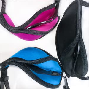 Jwintee Diving Mask Slap Strap Scuba Mask Straps Neoprene Mask Strap Cover Goggle Strap Hair Protector Wrap With Velcro Swimming Water Sports For Dive Snorkel, 3 Pieces #TOP3