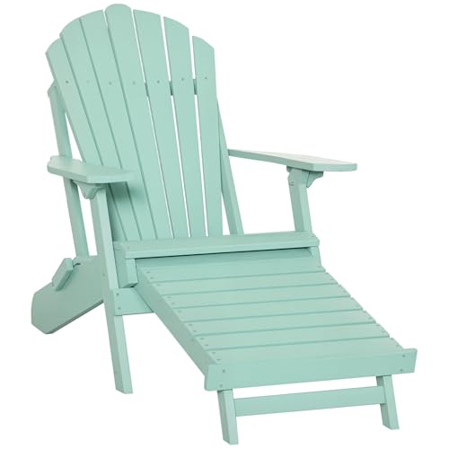 Outsunny Adirondack Stuhl Klappbar Adirondack Chair aus Holz Outdoor...
