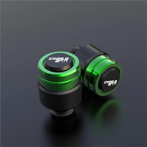 Bouchon de rétroviseur CFMOTO 675SR-R vert pour protéger les filetages
