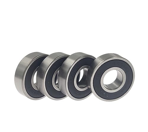 Rodamientos 6003RS de bolas con sello de goma bimetálico 17x35x10mm 4 uds