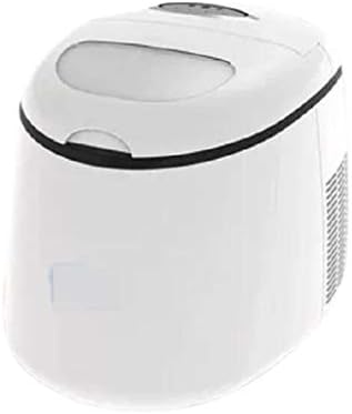 ZAJ Ice Maker Machine for Countertop Make 39 Lbs Bullet Ice Cube in 24H Compact Portable Ice Machine with Ice Shovel (Color : White)