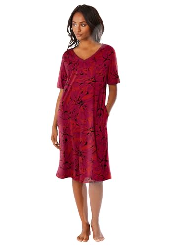 Dreams & Co. Plus Size Short T-Shirt Lounger