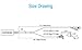 commountain Two Wire Earpiece with Mic for Motorola Radios R2 BRP40 BPR40D CP100D CP200 CP200D CP185 CLS1410 CLS1110 DTR650 RDU4100 RDU4160D RMU2040 RMU2080D CLS 1410 RDU RMU, Surveillance Headset