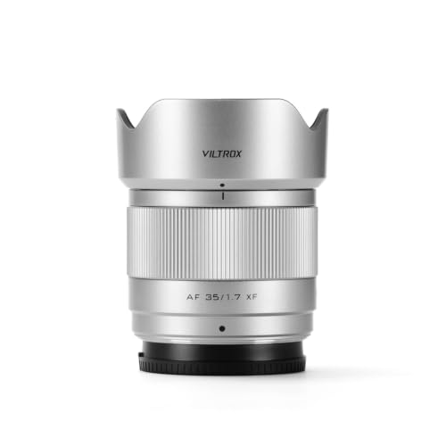 Image of VILTROX 35mm F1.7 XF Auto Focus Lens for Fujifilm Fuji X-Mount-Silver | Large Aperture STM Prime Lens for Fujifilm X-Mount X-E4 X-H1 X-Pro3 X-S10 X-T4 X-T10 X-T20 X-T30 XT30II X-T200 X-H2 X-T5