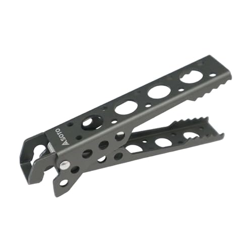 SOTO Duo Handle - Black Aluminum Cooking Utensil - 12.3 2.4 5 cm